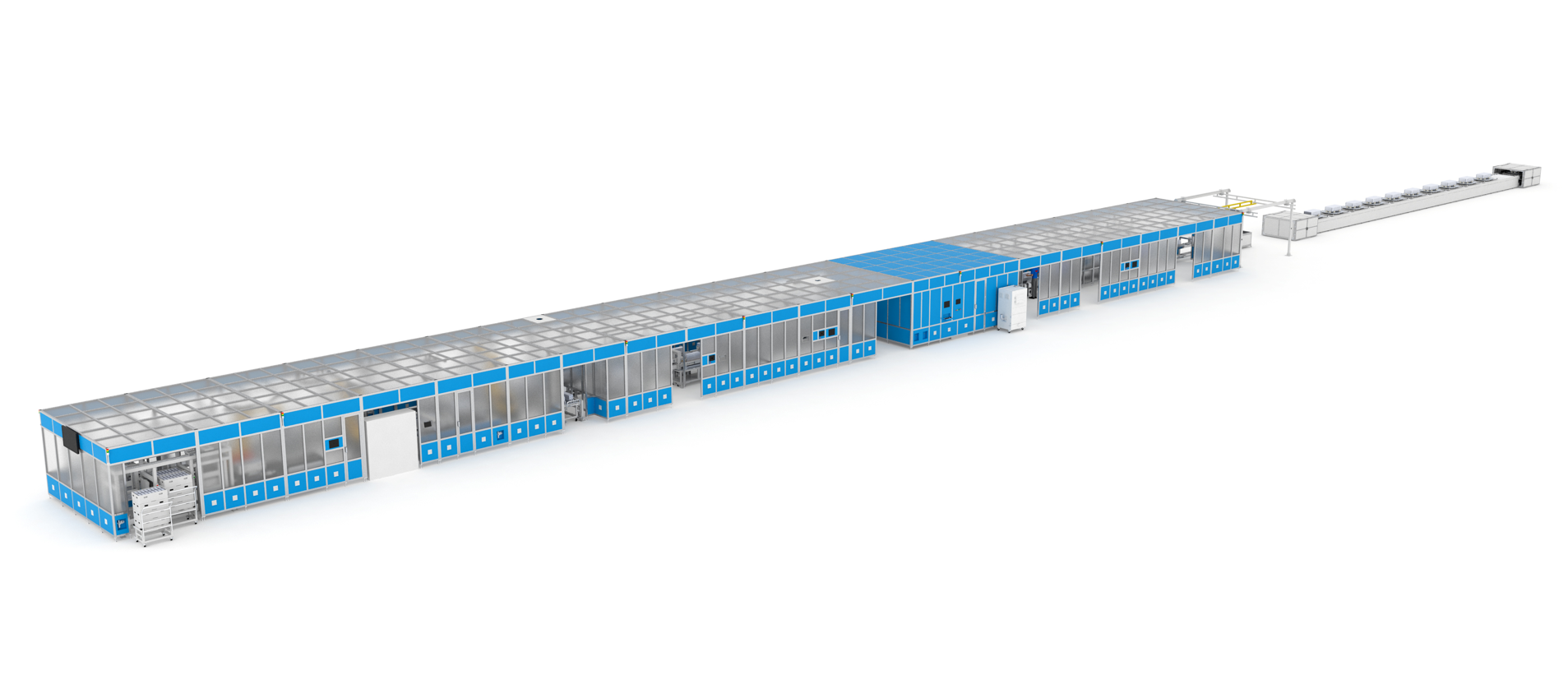 ESS Module Pack Automatic Assembly Line for Prismatic Cells